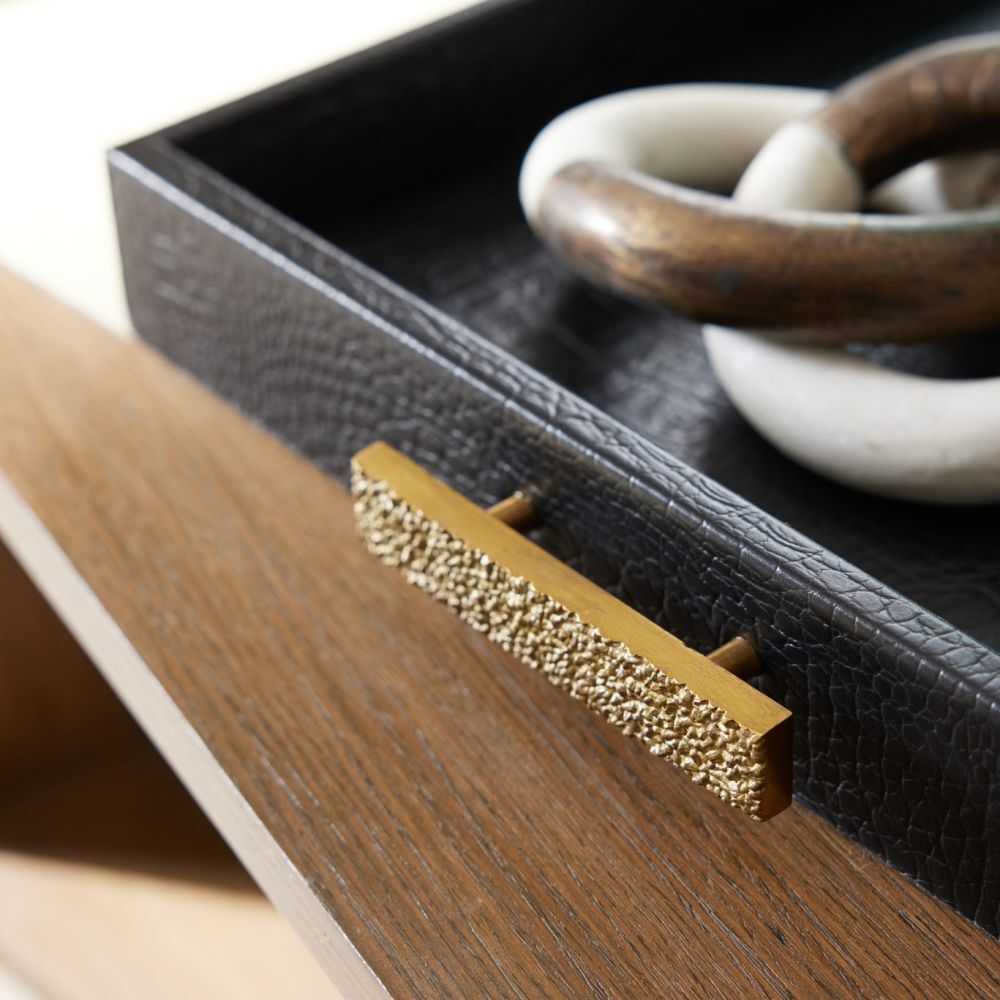 Gavin 24 X 2.5 inch Black Tray