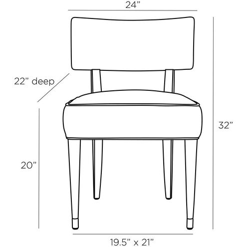 Laurent Dove Dining Chair