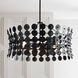 Imperia 6 Light 36 inch Burnt Iron Chandelier Ceiling Light
