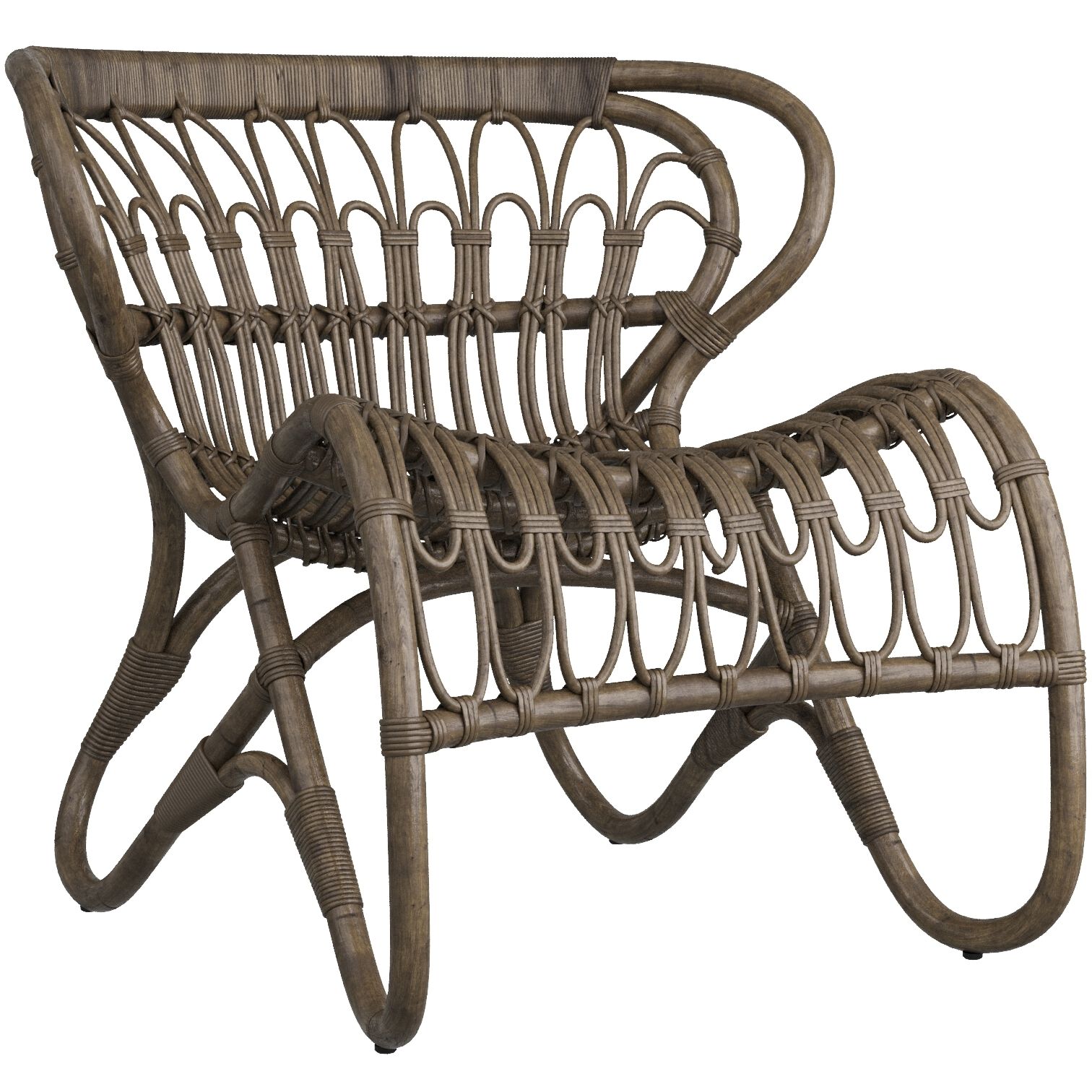 Rayna Gray Wash Lounge Chair