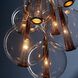 Caviar 8 Light 28.5 inch Brown Nickel Chandelier Ceiling Light, Adjustable Large Cluster