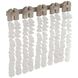 Melt White Gesso and Smoke Wall Decor