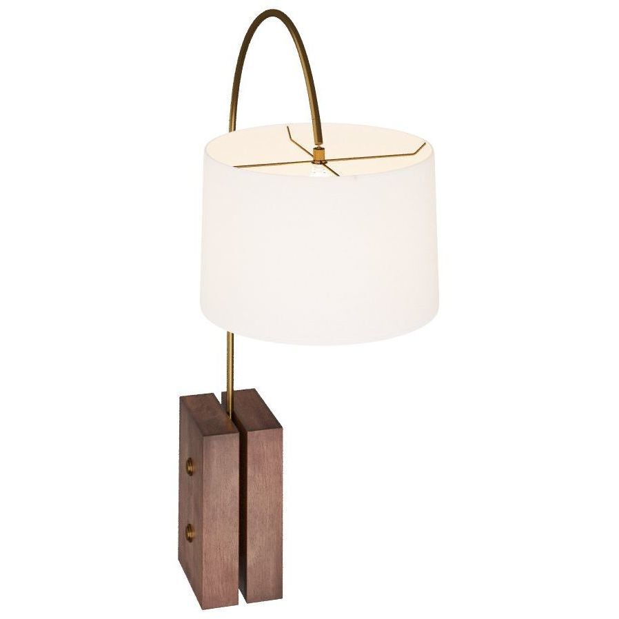 Bali Antique Brass Floor Lamp Portable Light