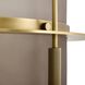 Kathleen 1 Light 19 inch Antique Brass Pendant Ceiling Light, Large
