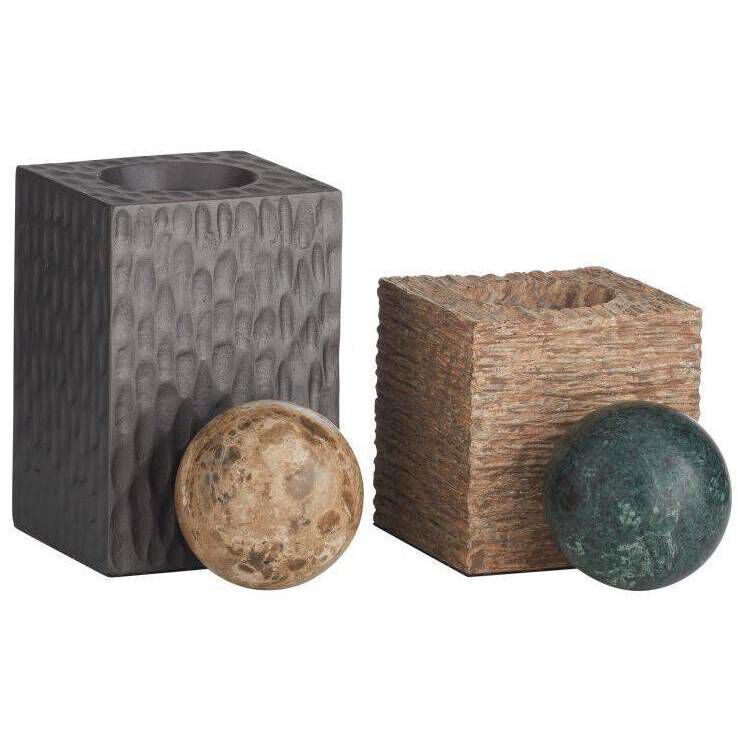 Greenville 6.5 X 4 inch Sculptures, Set of 2