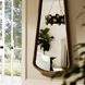 Hyland 72 X 32 inch Antique Brass Floor Mirror