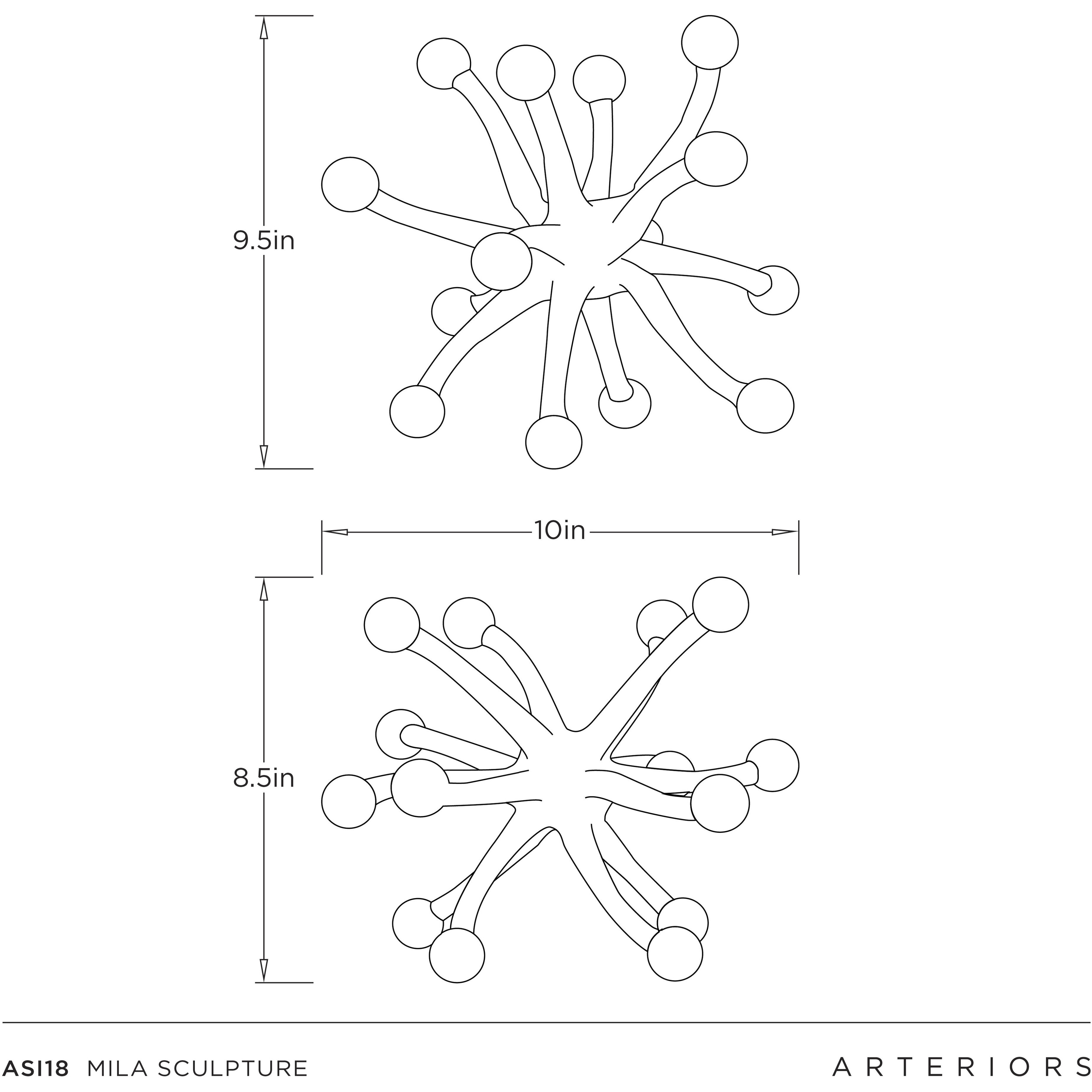 Mila 10 X 8.5 inch Sculpture