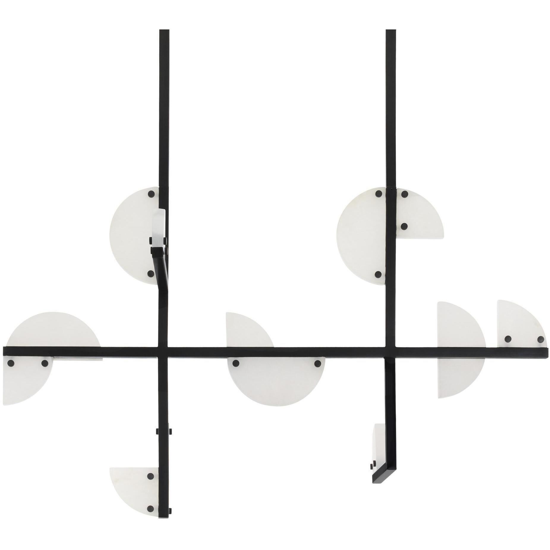 Nova 14 Light 39.5 inch English Bronze Linear Chandelier Ceiling Light