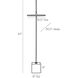 Nuri 67 inch 21.00 watt English Bronze Floor Lamp Portable Light