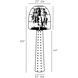 Agnes Mactan Stone Floor Lamp Portable Light