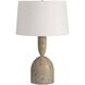 Brighton 29 inch 150 watt Slate Blue and Antique Brass Table Lamp Portable Light