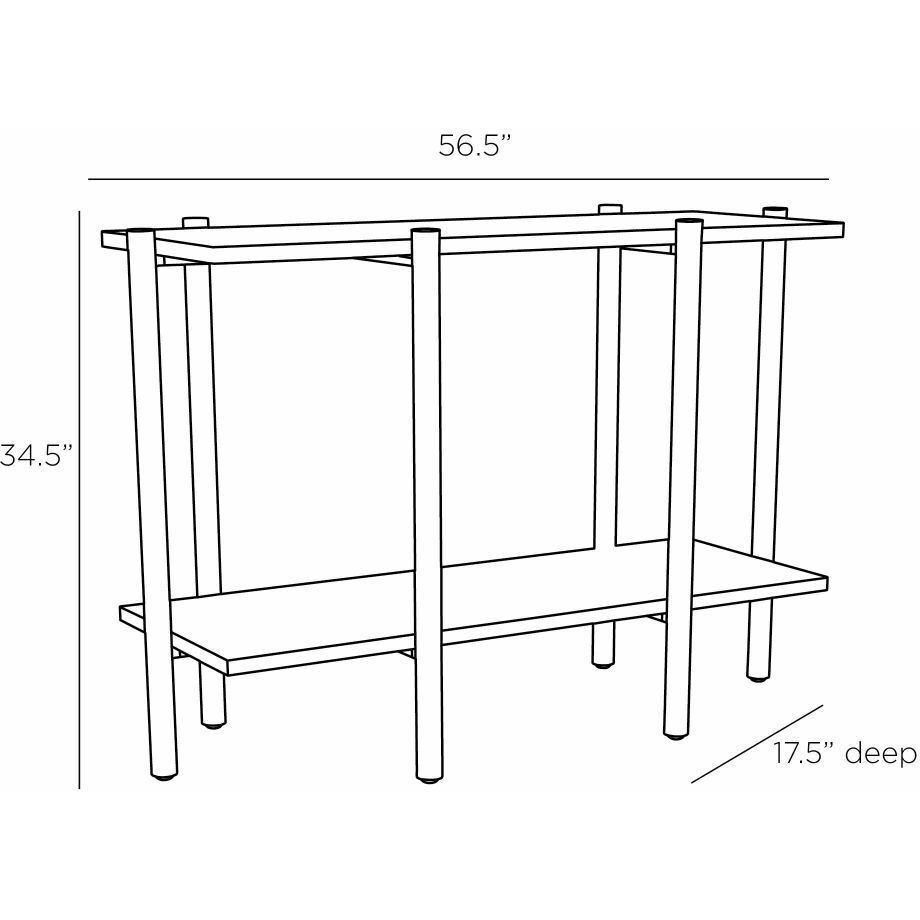 Andor Ebony Console Table