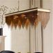 Heiress 6 Light 48 inch Antique Brass Linear Chandelier Ceiling Light