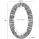 Perseus 38 X 24.5 inch Natural Iron Mirror