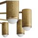 Loryn 20 Light 52 inch Antique Brass Chandelier Ceiling Light