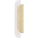 Velasco 1 Light 4.5 inch White ADA Sconce Wall Light