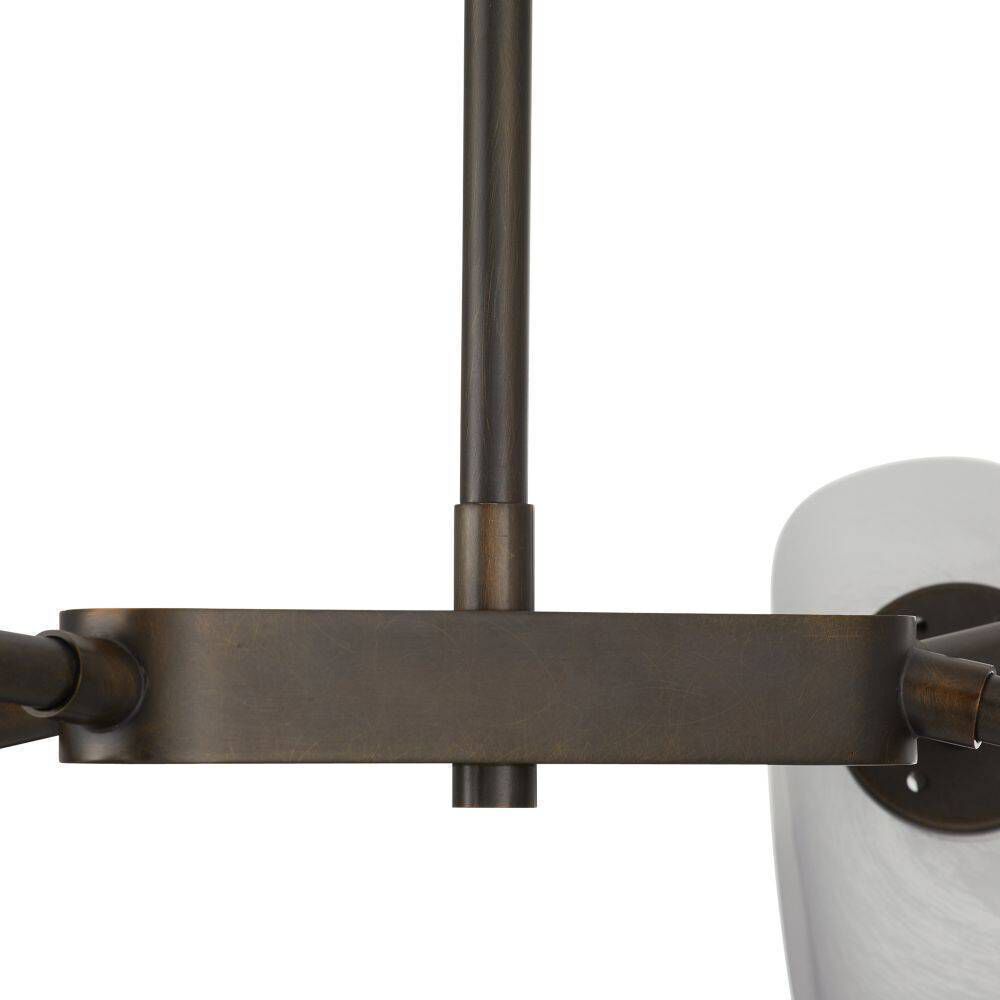 Grozny 12 Light 44 inch English Bronze Chandelier Ceiling Light