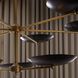 Griffith 9 Light 52 inch Bronze Two Tiered Chandelier Ceiling Light