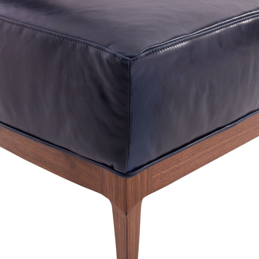 Laurette 18 inch Indigo Ottoman