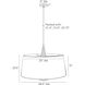 Middlebury 6 Light Graphite Pendant Ceiling Light
