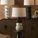 Basilio 29.5 inch 150 watt Ivory Crackle Lamp Portable Light