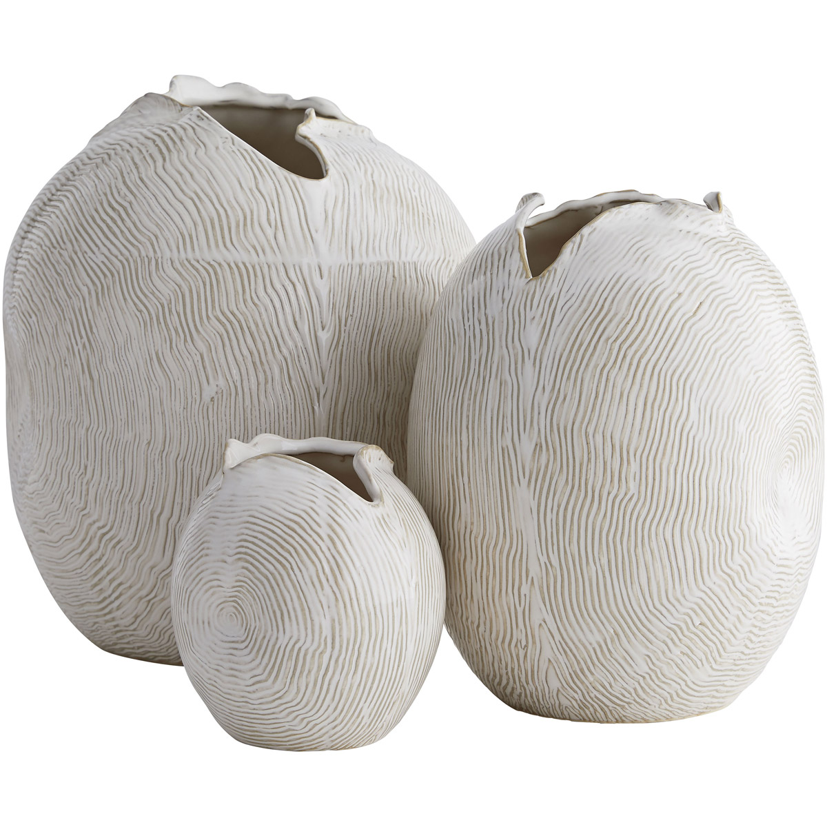 Blume Vases, Set of 3