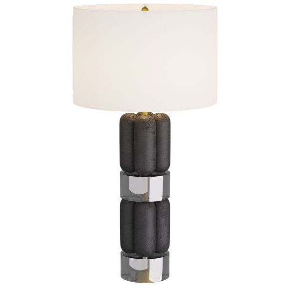Bronson 31 inch Charcoal Table Lamp Portable Light