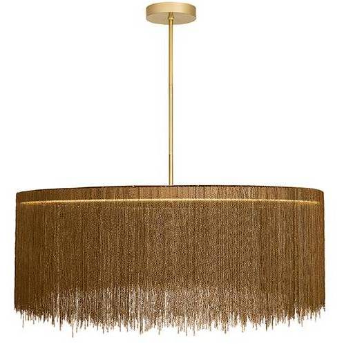 Bennet 1 Light 52 inch Antique Brass Chandelier Ceiling Light, Large