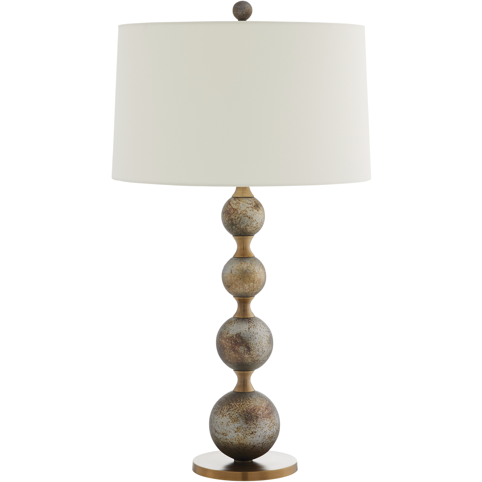 Miramar 31 inch 150.00 watt Oxidized Silver Lamp Portable Light