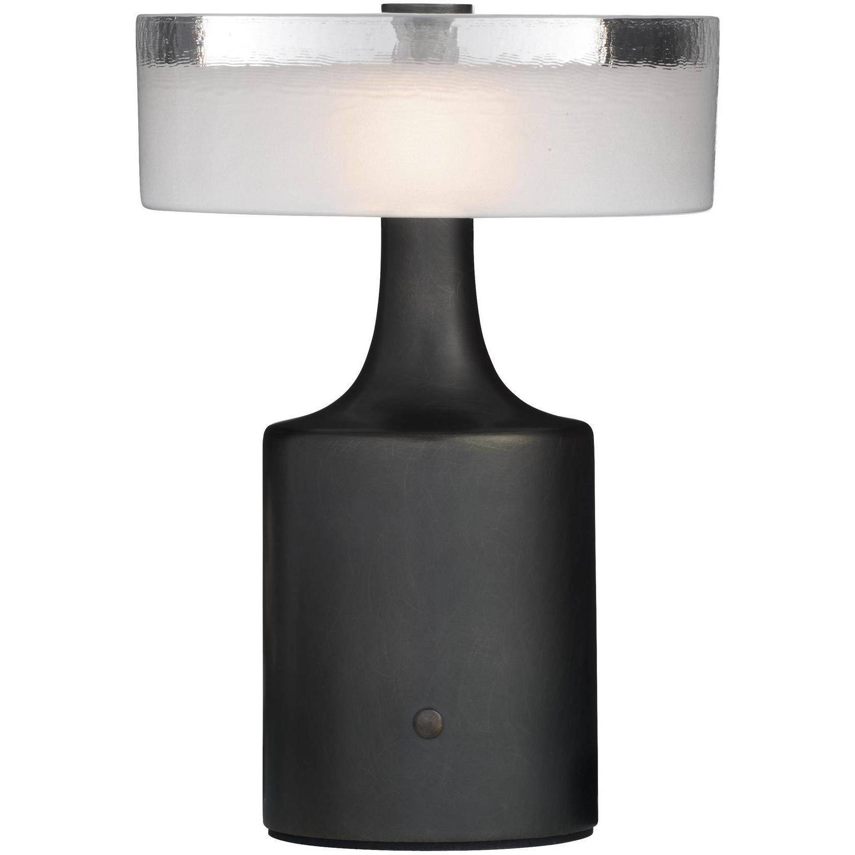 Verglas 11 inch 3 watt English Bronze Rechargeable Accent Lamp Portable Light