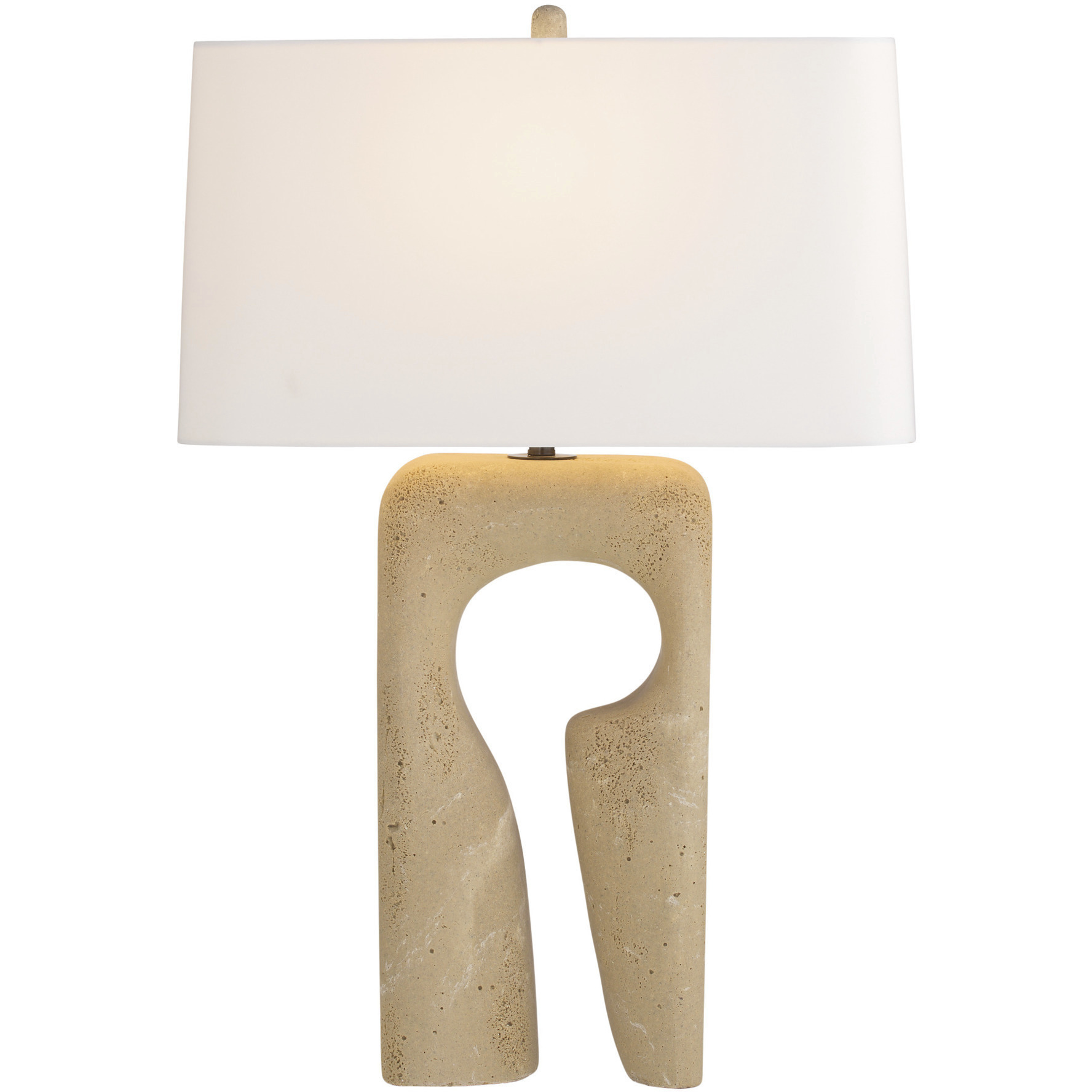 Kamora 30 inch 150 watt Sand and Bronze Table Lamp Portable Light