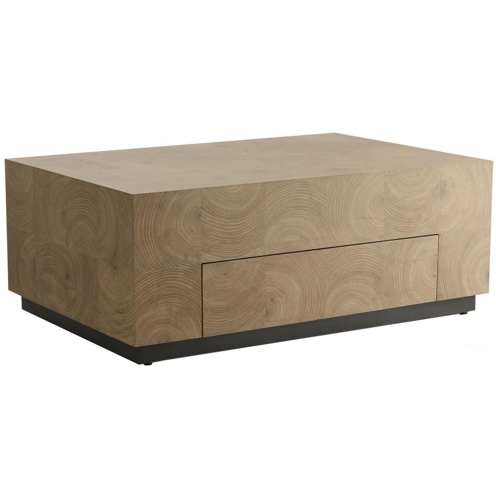 Justice 42 X 28 inch Oyster and Bronze Coffee Table
