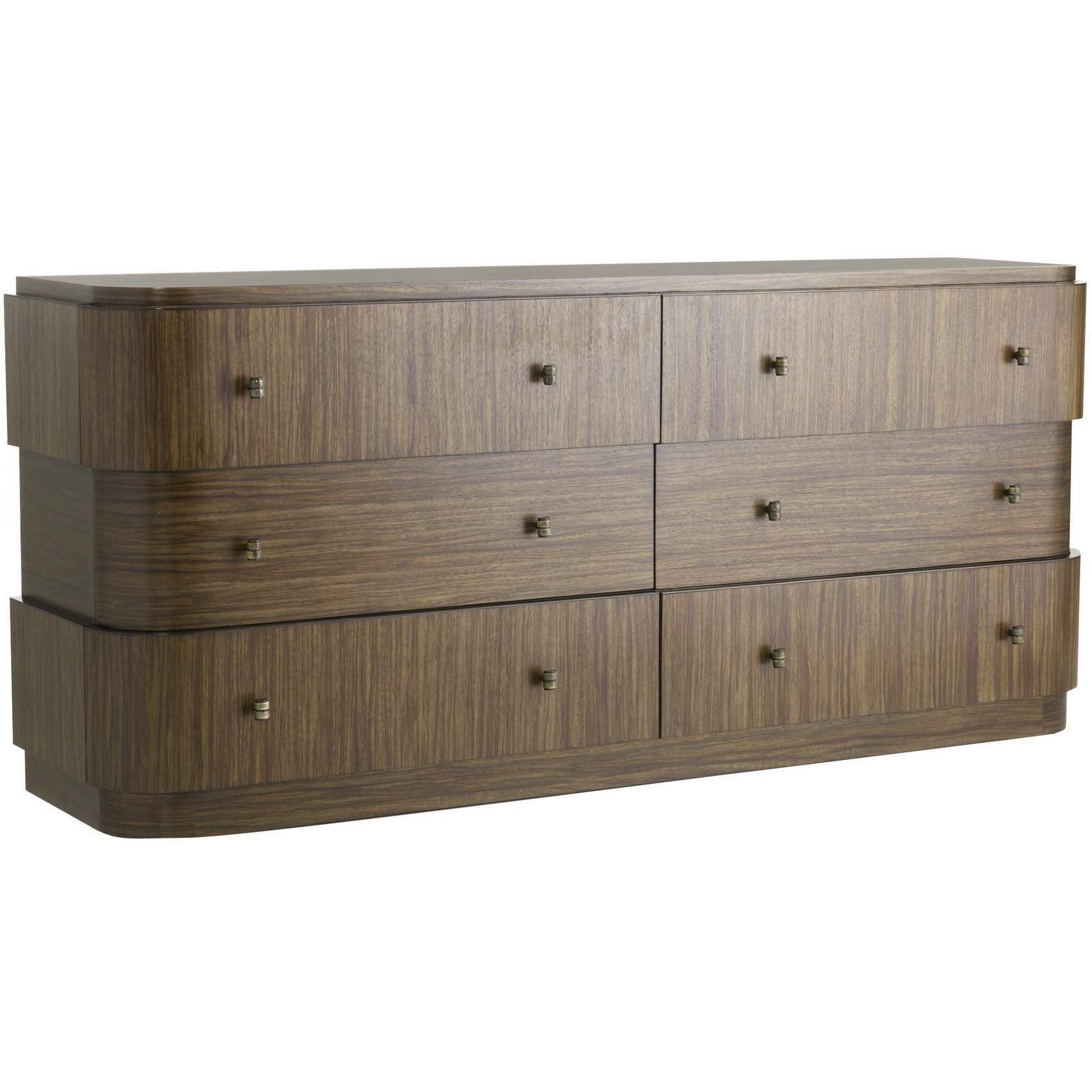 Jacques Brindle and Natural Faux Horn with Bronze Chest