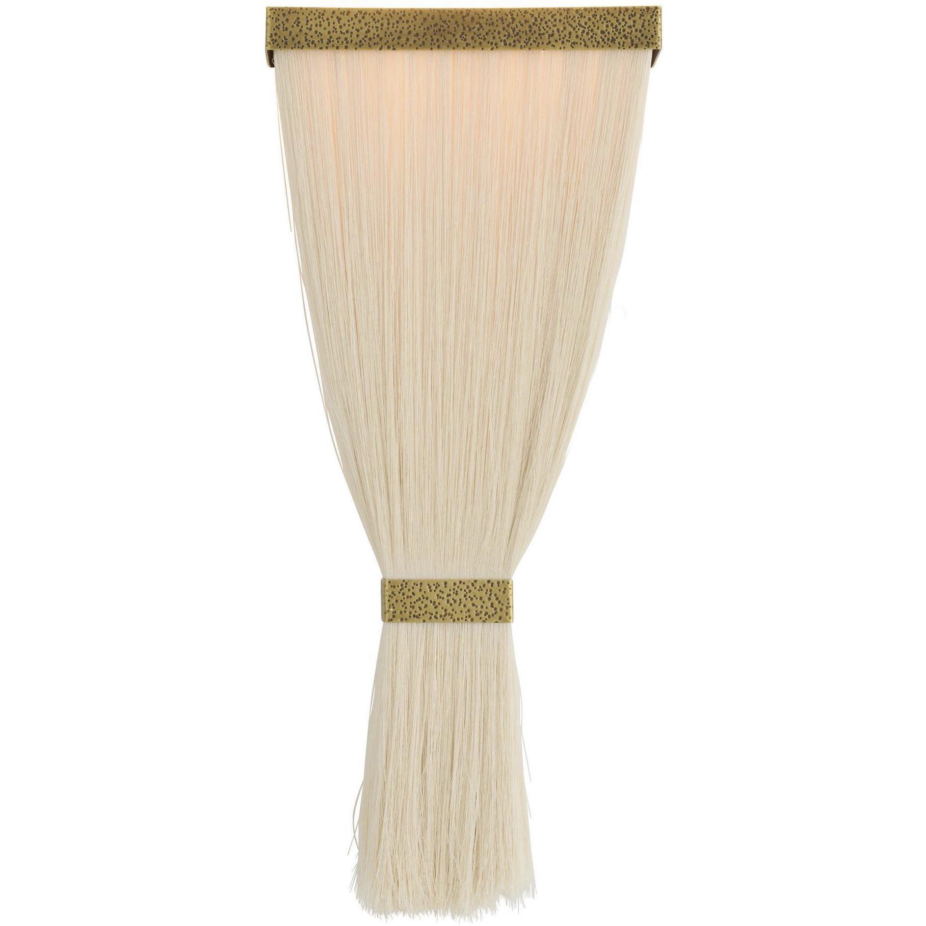 Jenessa 1 Light 9 inch Antique Brass Sconce Wall Light