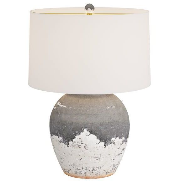 Yukon 29 inch German Smear Graphite Table Lamp Portable Light