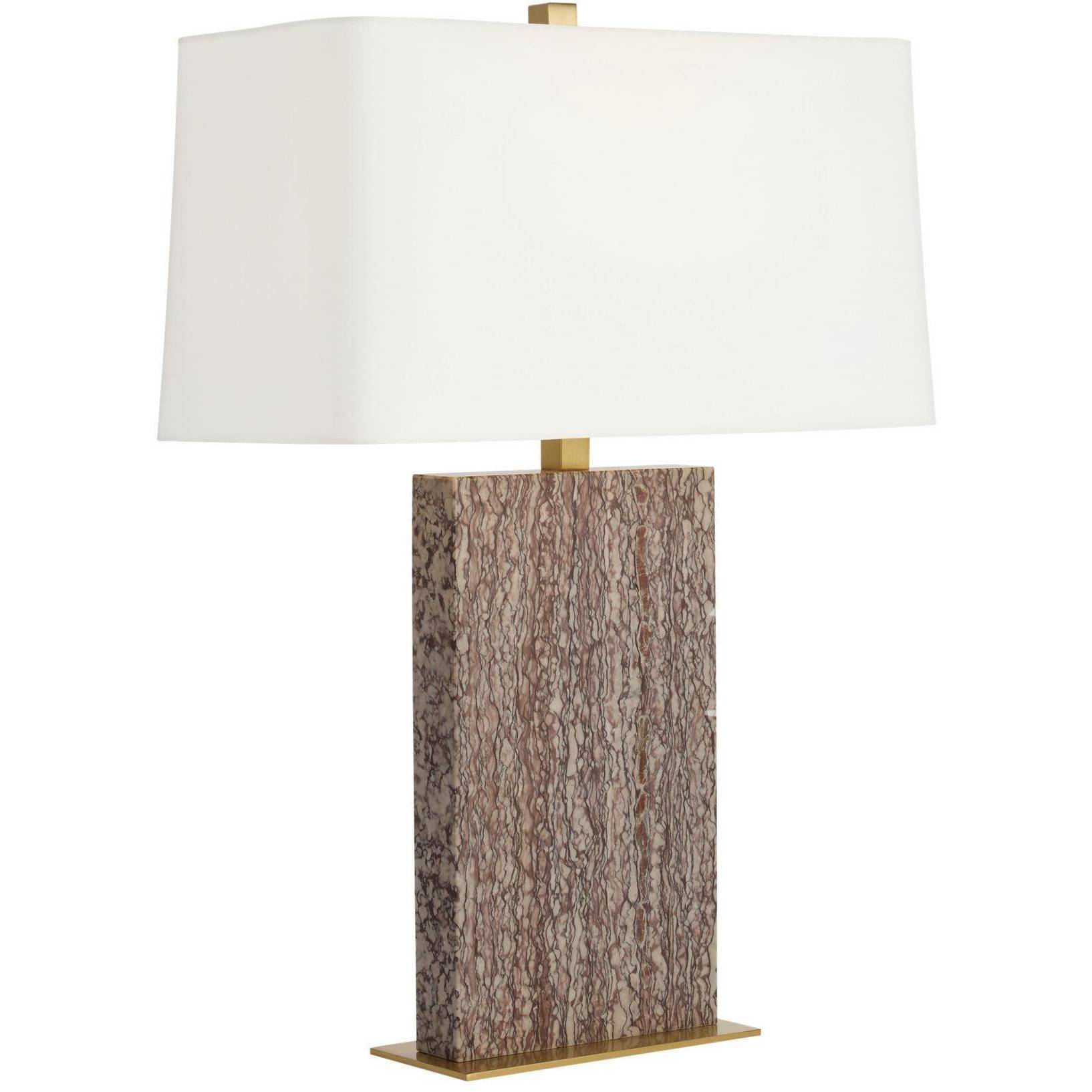 Uriah 28 inch 150 watt Dark Wood Vein and Antique Brass Table Lamp Portable Light