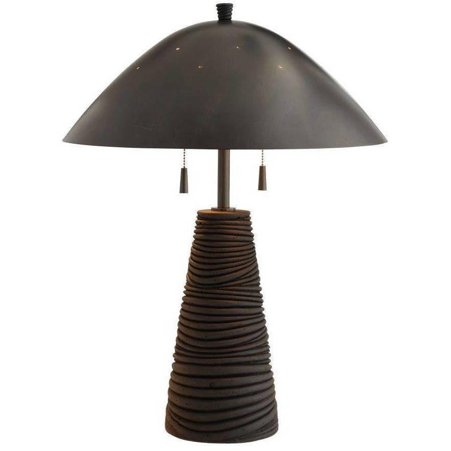 Fender 26 inch 60 watt Black and Bronze Lamp Portable Light
