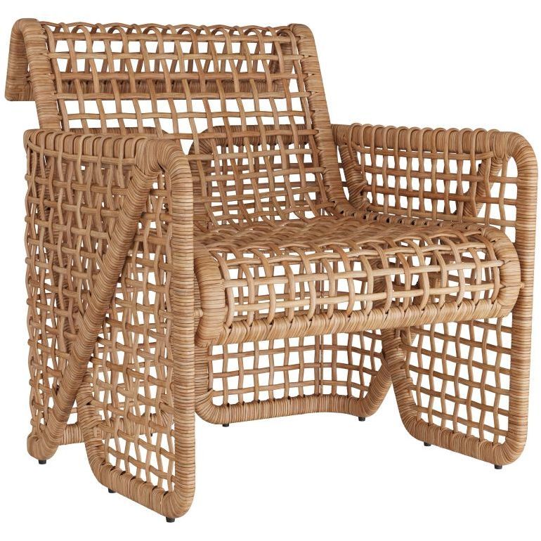 Winnie Gray Wash Lounge Chair