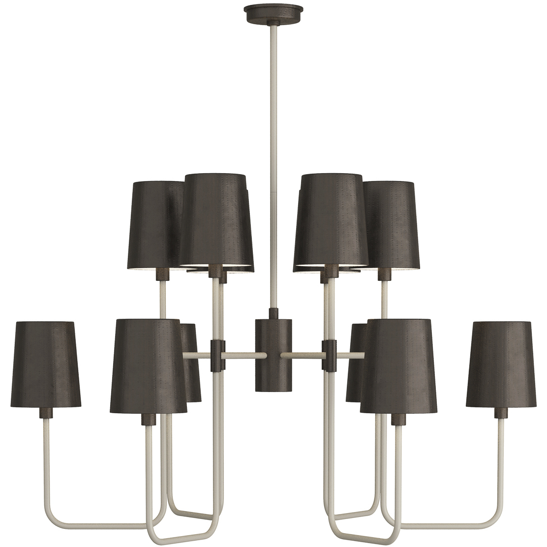 Bedford 12 Light 41.5 inch English Bronze Chandelier Ceiling Light