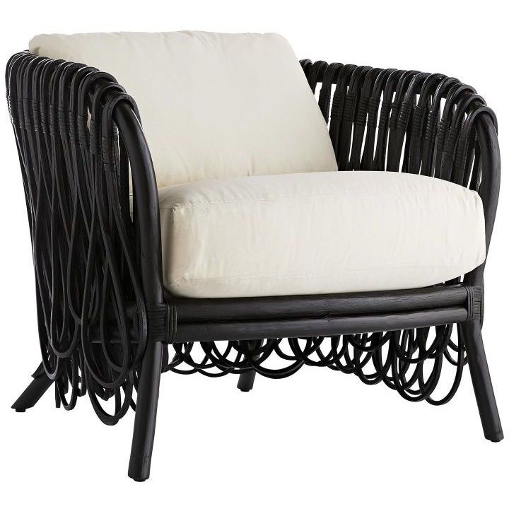 Strata White Lounge Chair
