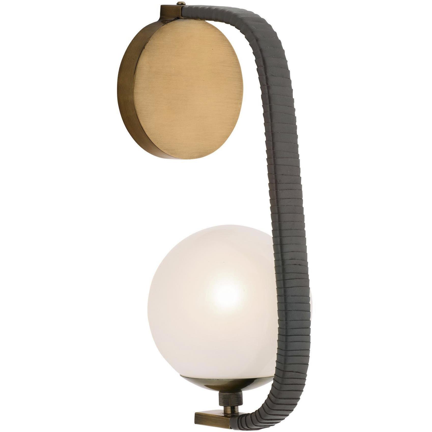 Kyrie 1 Light 6 inch Antique Brass Sconce Wall Light
