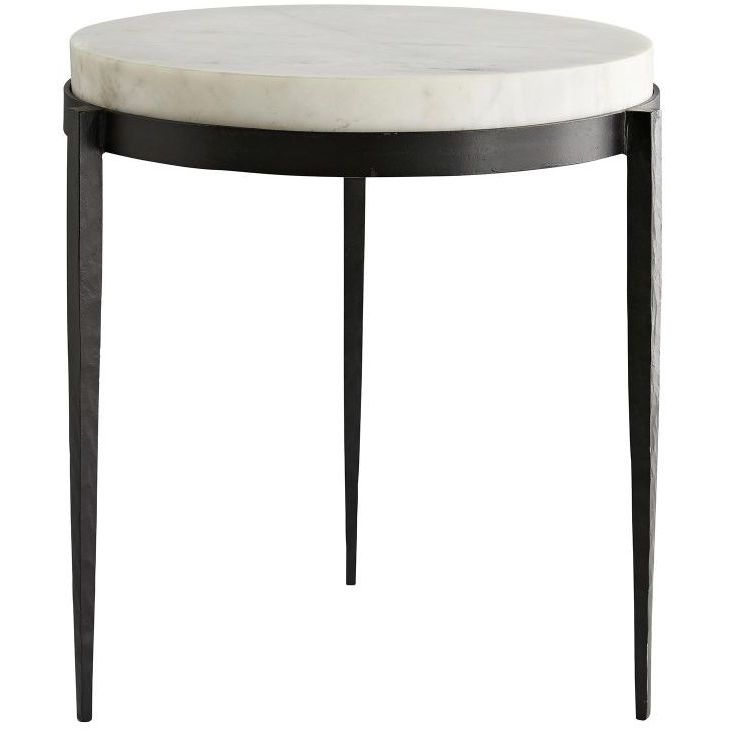 Kelsie 24 inch Black End Table