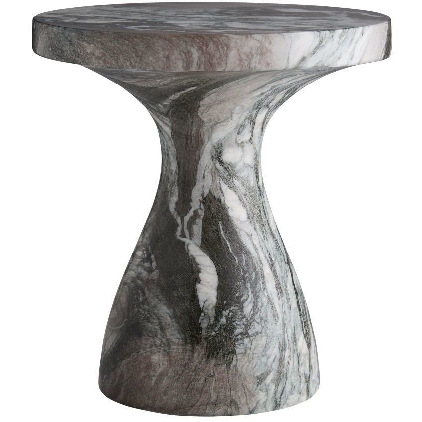 Serafina 20 inch Verde Faux Marble Accent Table