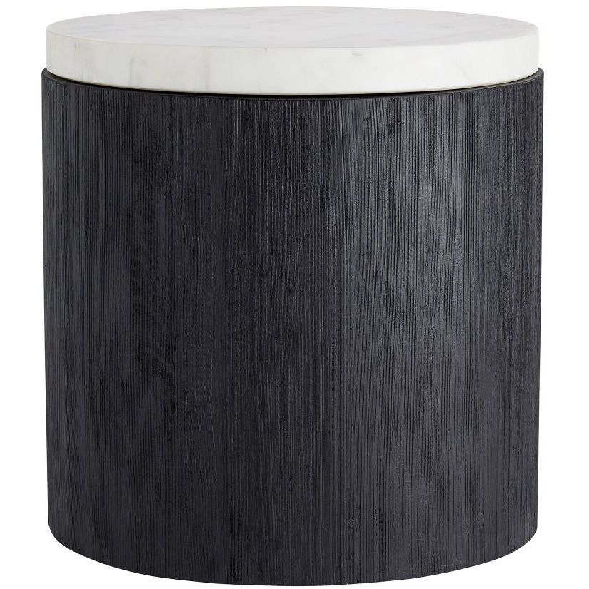 Gregor 23.5 inch White End Table