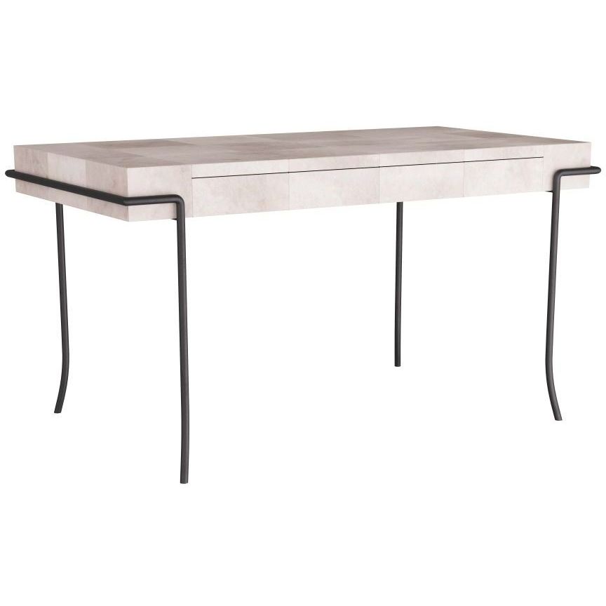 Mosquito 56 inch Ivory Desk