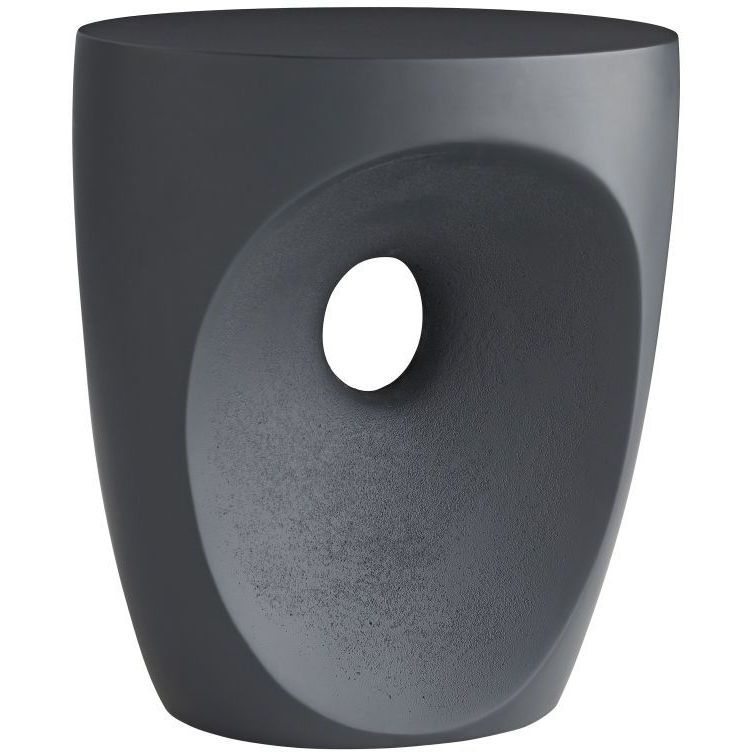 Brett 18 X 16 inch Matte Black Accent Table