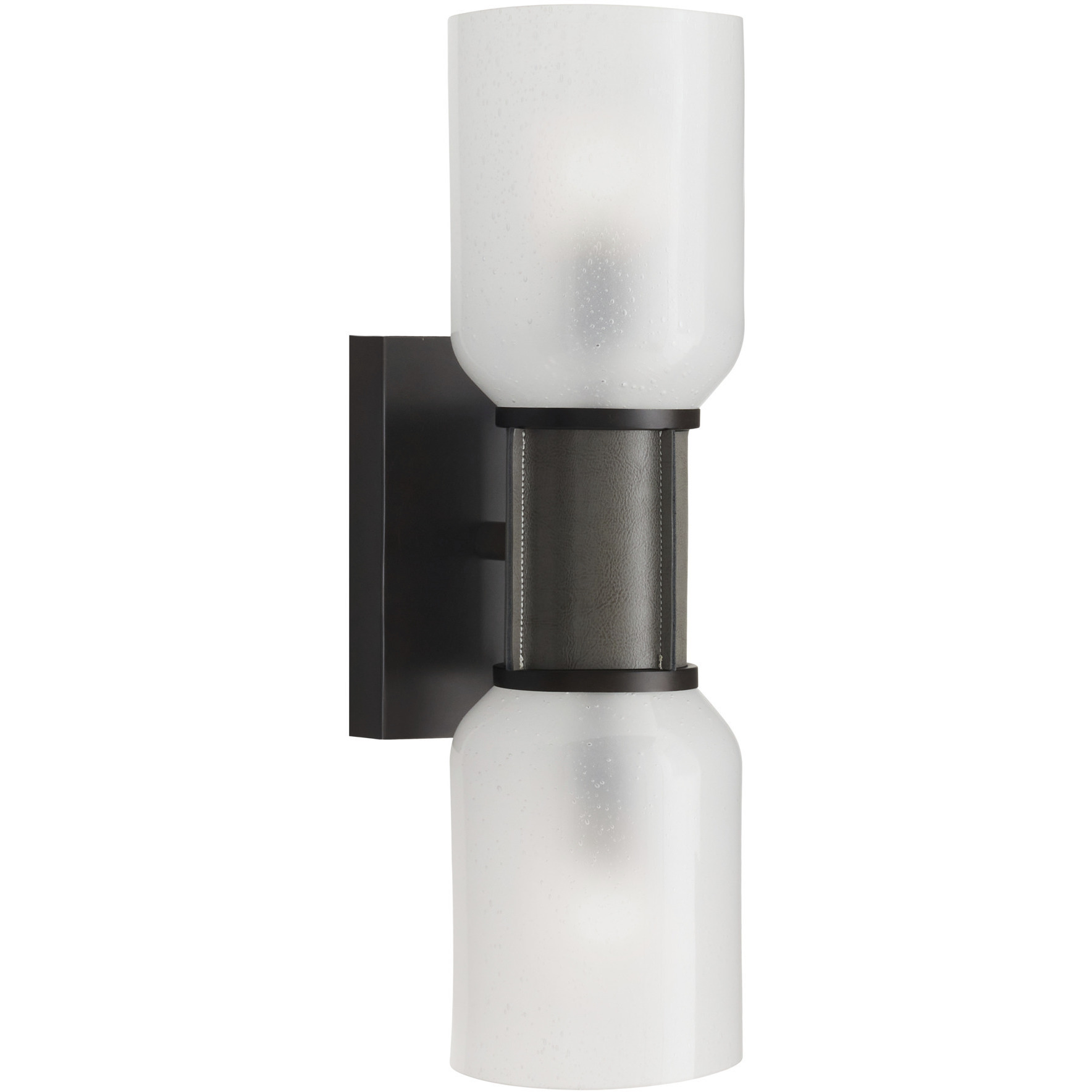 Landon 2 Light 5.5 inch Graphite with English Bronze Sconce Wall Light