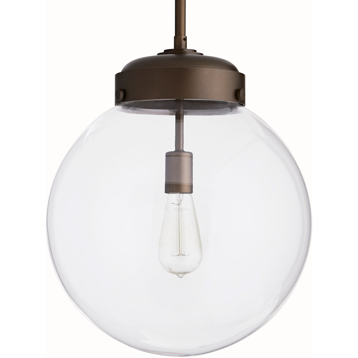 Reeves 1 Light 15.5 inch Aged Brass Outdoor Pendant, Large
