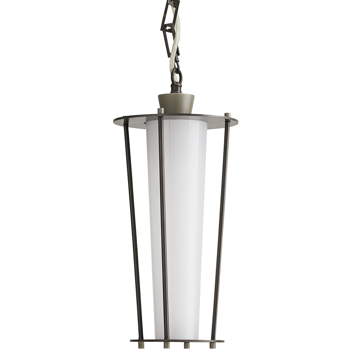 Sorel 1 Light 8 inch Aged Iron/Nickel Outdoor Pendant