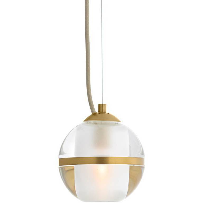 Noble 1 Light 6 inch Antique Brass Pendant Ceiling Light